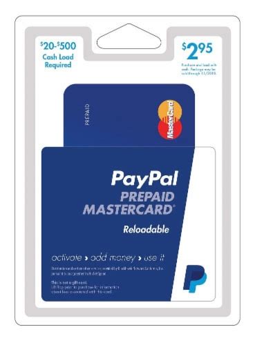 It also allows you to withdraw cash at ATMs and transfer money to and from other accounts, including your checking account or <b>PayPal</b> account. . Netspend paypal reloadable prepaid mastercard